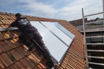 Installation einer Solaranlage